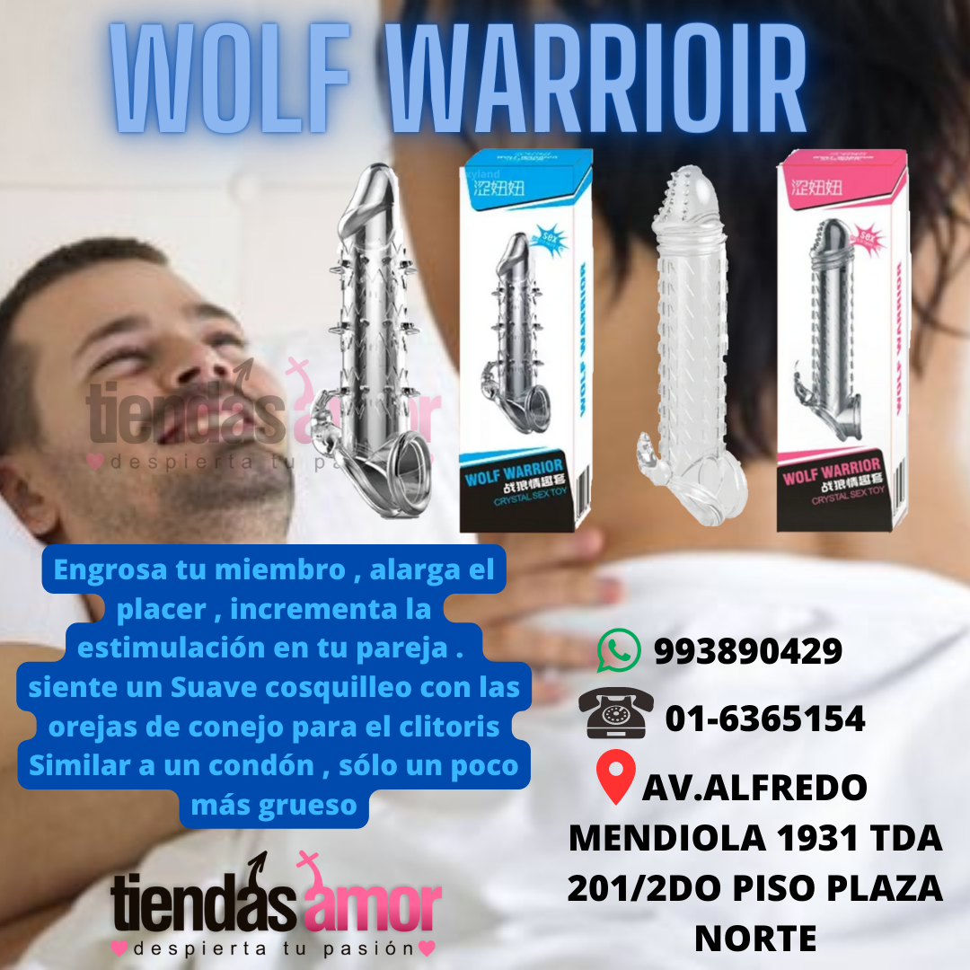 FUNDAS WOLF WARRIOIR TIENDAS AMOR